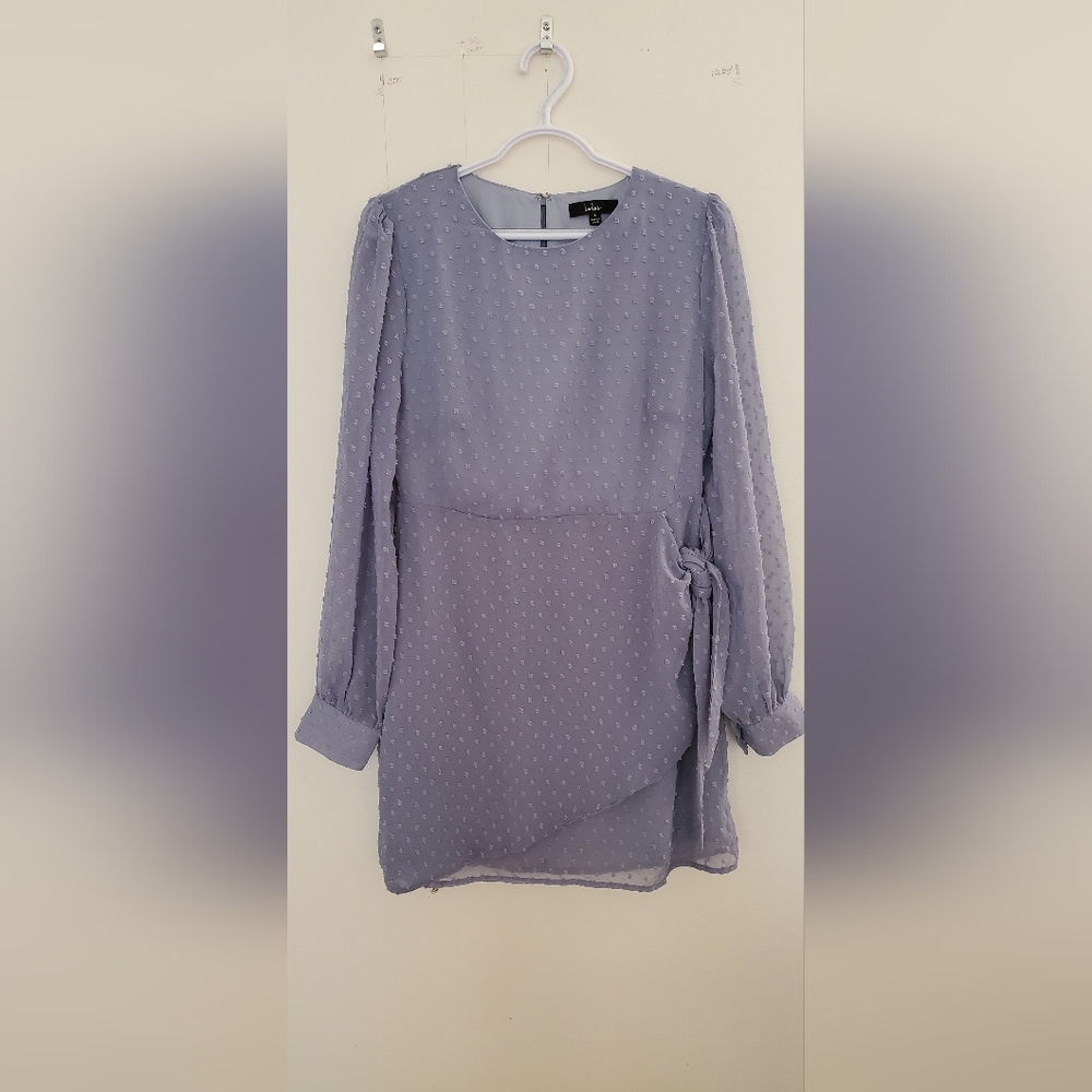 Lulu's long sleeve Light Blue dress 👗 wedding attire